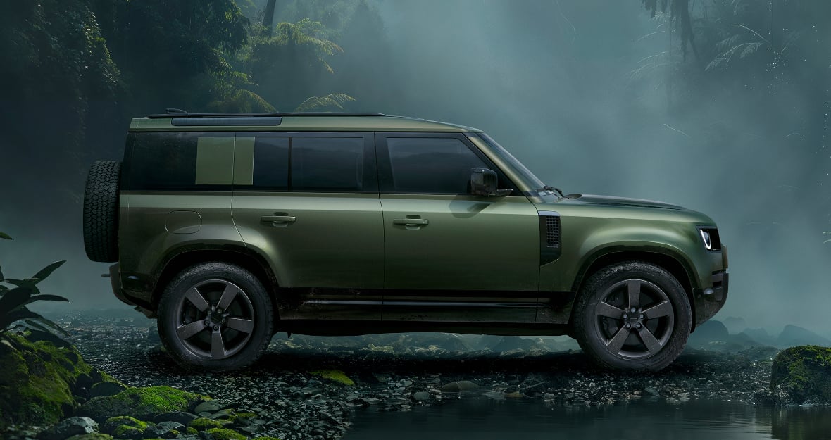 Land Rover Defender 110 in Azerbaijan