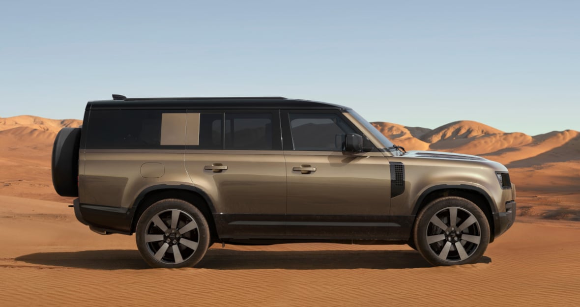 Land Rover Defender 130 in Azerbaijan